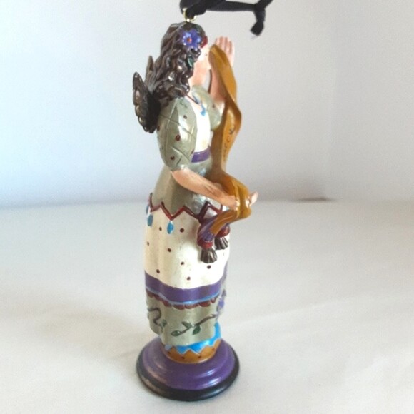 Tracy Porter Vintage 1997 "Glorious Peace Hand Painted Angel Christmas Ornament - Picture 6 of 9
